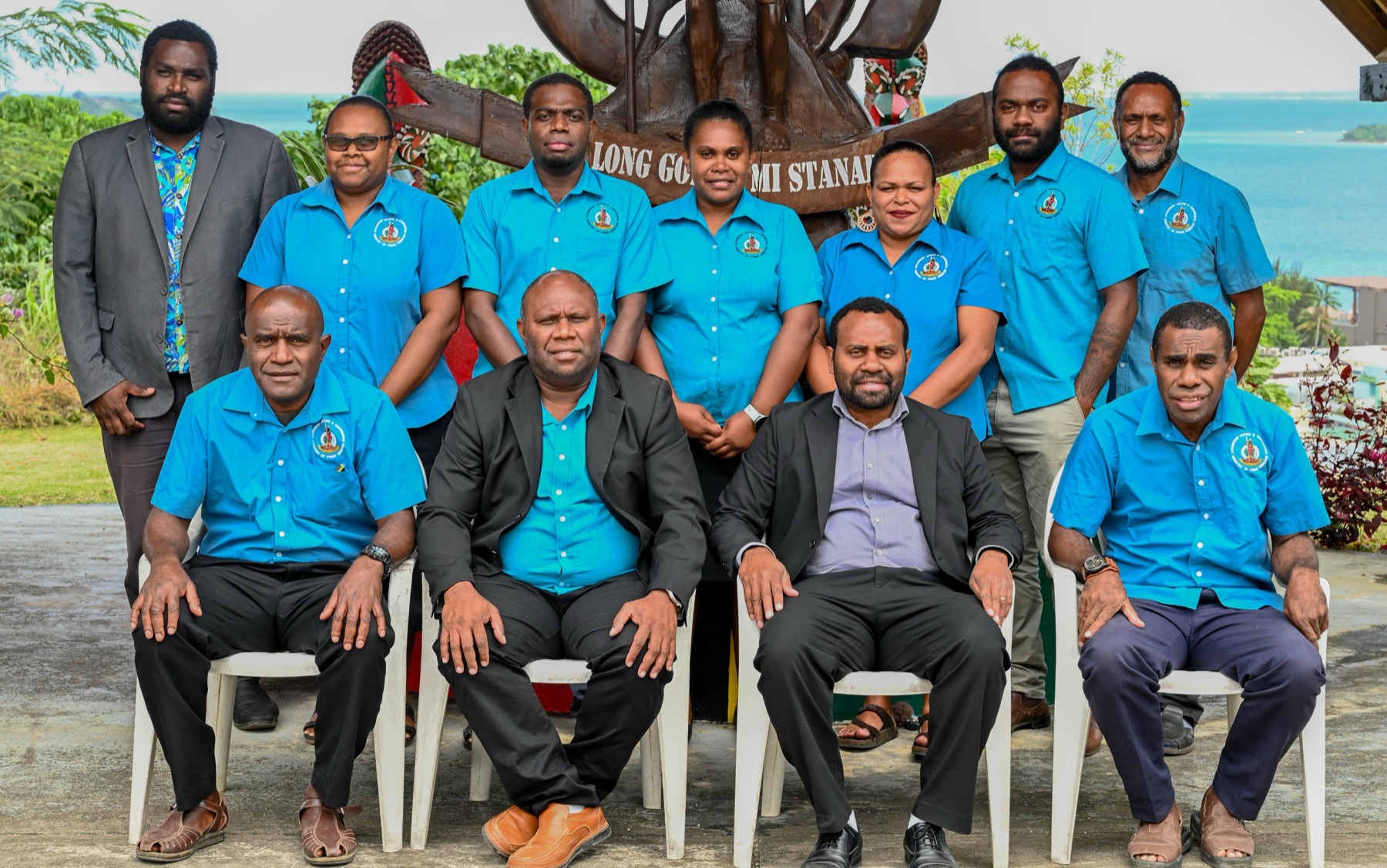 The staff of the Vanuatu Citizenship Office and Commission